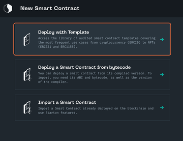 deploy smart contract